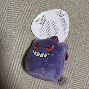 Pokémon Gengar Squishmallows Clip Keychain ghost